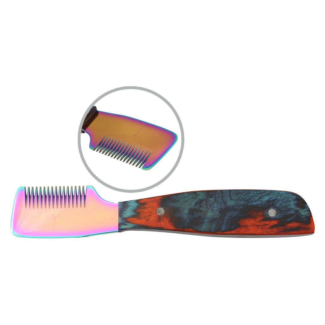MULTI-BLADE-BLUE-ORANGE-STRIPPING-TERRIERS-CARDING-KNIFE-CATDOG-GROOMING-COMBS-265294158878-3