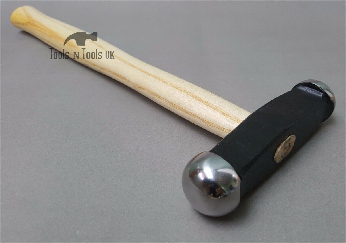 JTS Jewelry Making Chasing Hammer - Domed Small 7/8" Bowed Face Repousse Metal Art