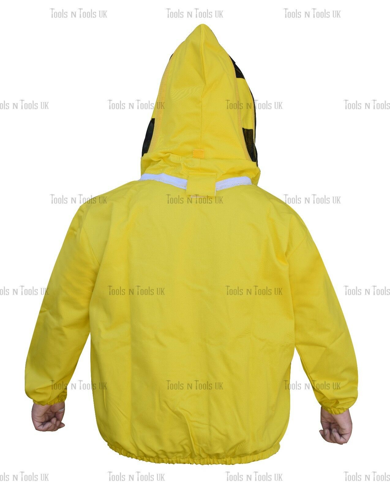 YELLOW-HEAVY-DUTY-COTTON-BEEKEEPING-JACKET-UNISEX-BEE-JACKET-BEEKEEPERS-X-LARGE-253622263858-4