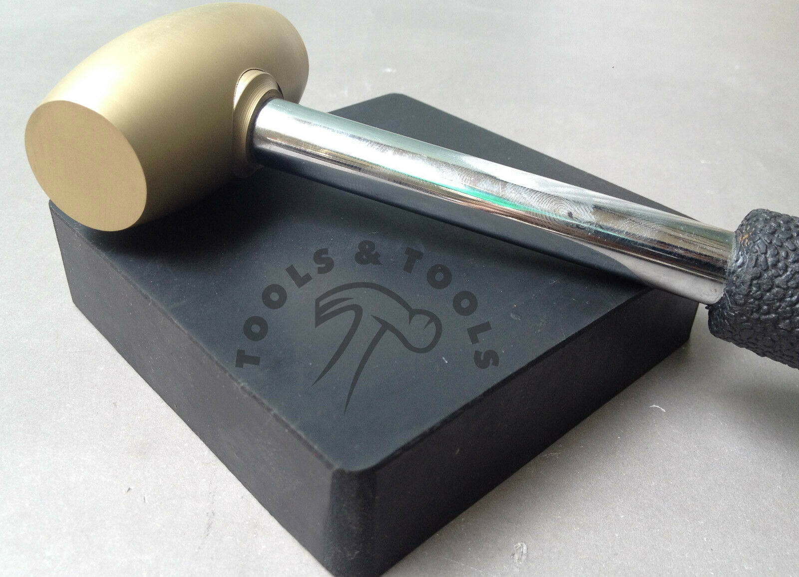 1-LB-BRASS-HAMMER-RUBBER-BENCH-BLOCK-HAMMERING-STAMPING-JEWELRY-METAL-DAPPING-261987593489-3