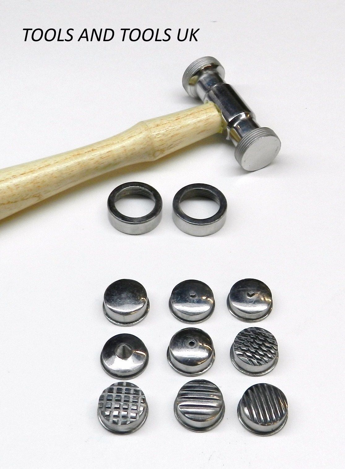 TEXTURING-HAMMER-9-FACES-HEADS-PATTERNS-INTERCHANGEABLE-DESIGNS-METAL-WITH-BOX-261758489749-4